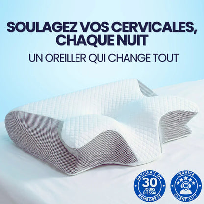 Oreiller   ergonomique   de   soutien   cervicales FLITIX