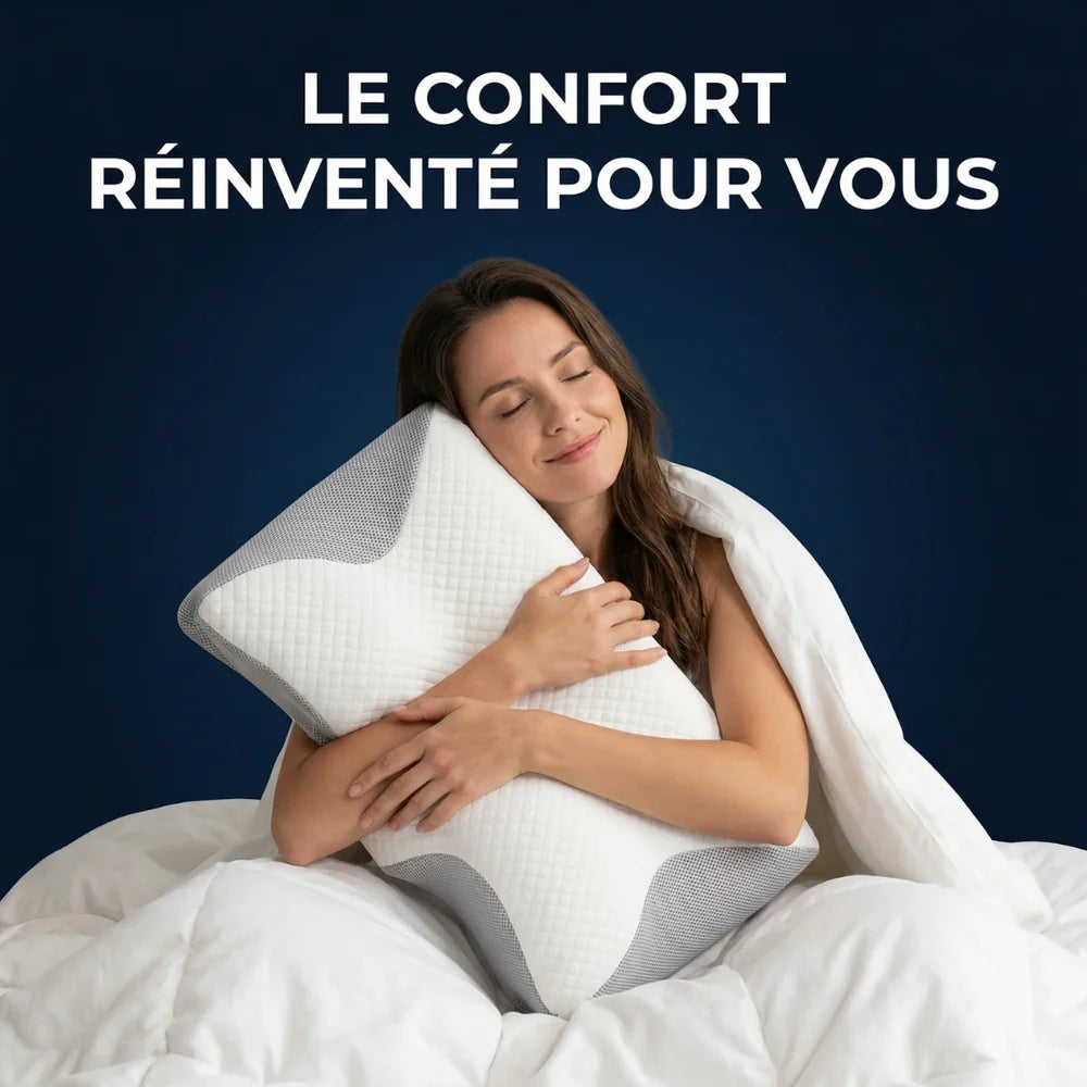Oreiller   ergonomique   de   soutien   cervicales FLITIX