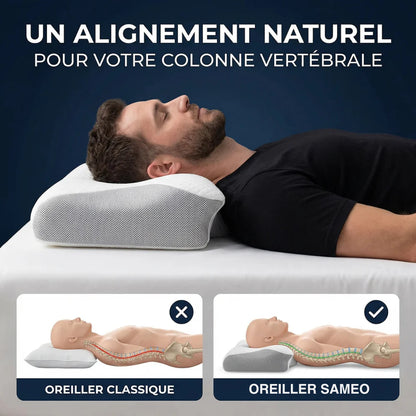 Oreiller   ergonomique   de   soutien   cervicales FLITIX